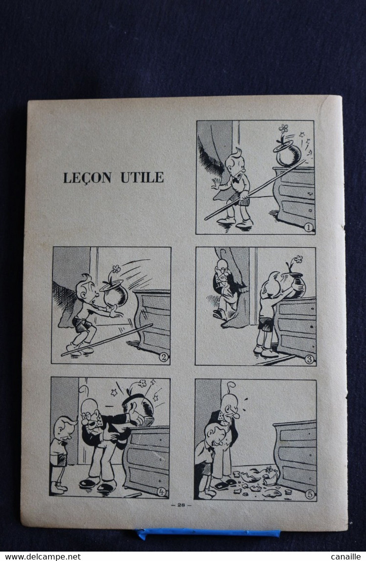 D-H-13 / Pour Connaître Les Nouvelles Oeuvres Du Professeur Nimbus " Imprimées Par Georges Lang-1937 Paris -Recto-Verso - Original Drawings