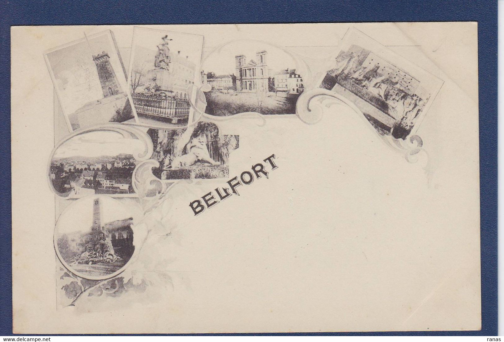 CPA [90] Territoire De Belfort > Belfort - Ville Type Gruss Non Circulé - Belfort - City