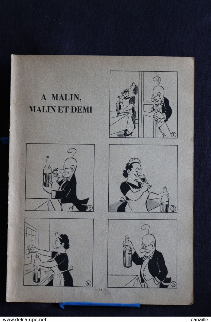 D-H-14 / Pour Connaître Les Nouvelles Oeuvres Du Professeur Nimbus " Imprimées Par Georges Lang-1937 Paris -Recto-Verso - Planches Et Dessins - Originaux