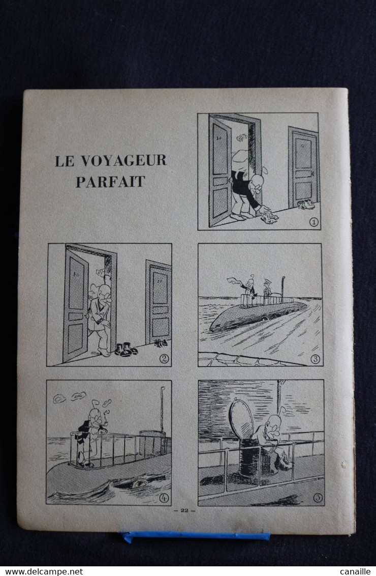 D-H-14 / Pour Connaître Les Nouvelles Oeuvres Du Professeur Nimbus " Imprimées Par Georges Lang-1937 Paris -Recto-Verso - Disegni Originali