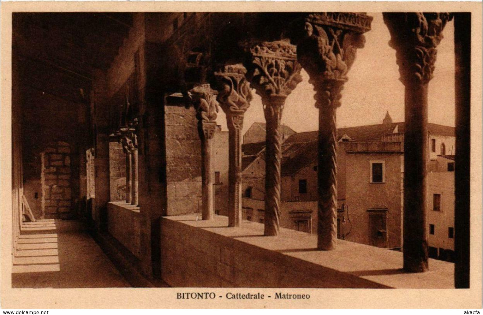CPA AK BITONTO Cattedrale Matroneo ITALY (531689) - Bitonto