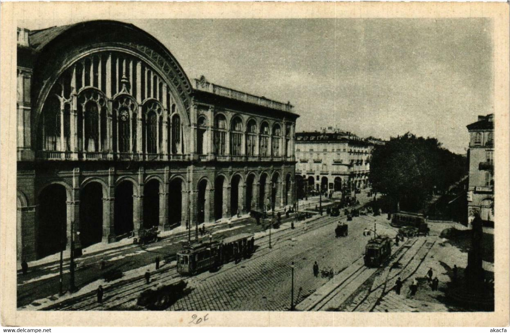 CPA AK TORINO Stazione Porta Nuova ITALY (540304) - Stazione Porta Nuova