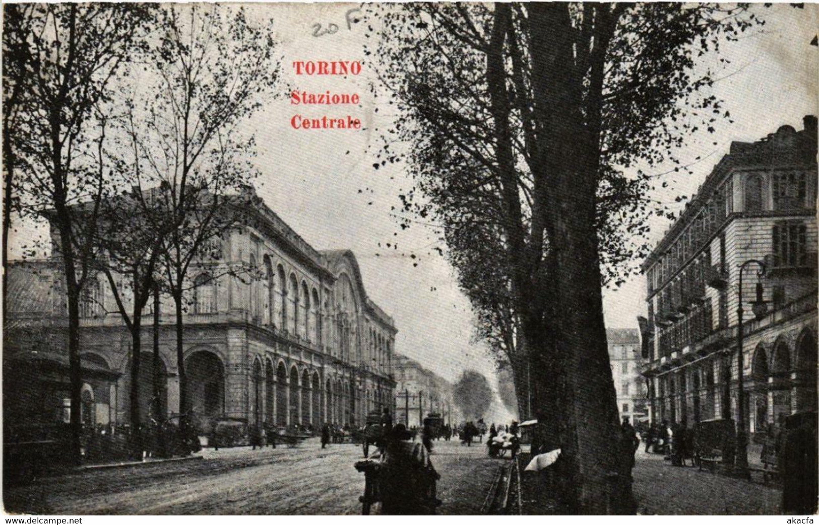 CPA AK TORINO Stazione Centrale ITALY (540374) - Stazione Porta Nuova