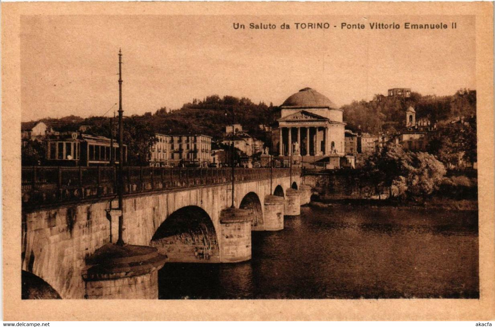 CPA AK TORINO Ponte Vittorio Emanuele II ITALY (540454) - Ponts