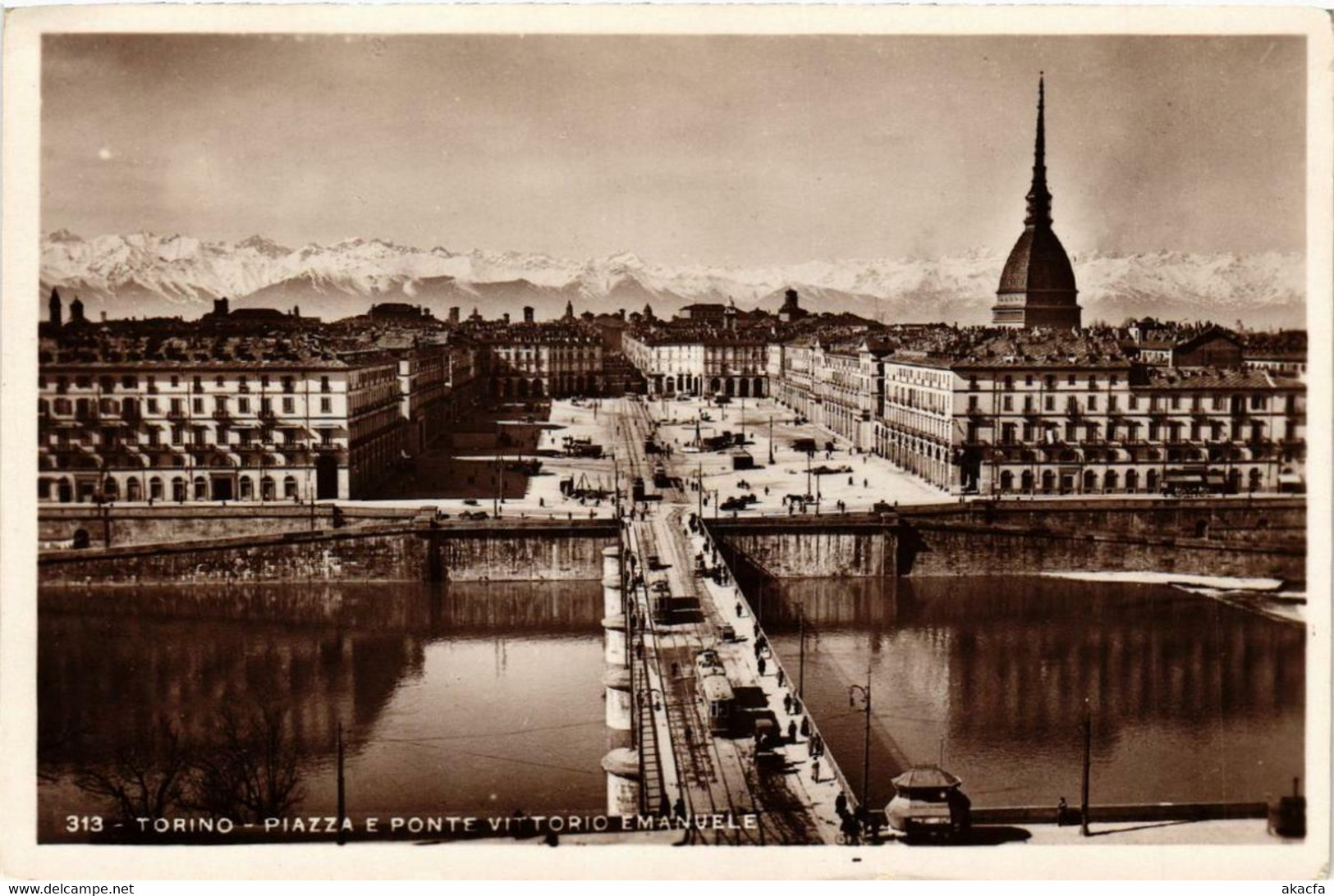 CPA AK TORINO Piazza E Ponte Vittorio Emanuele ITALY (540485) - Ponts