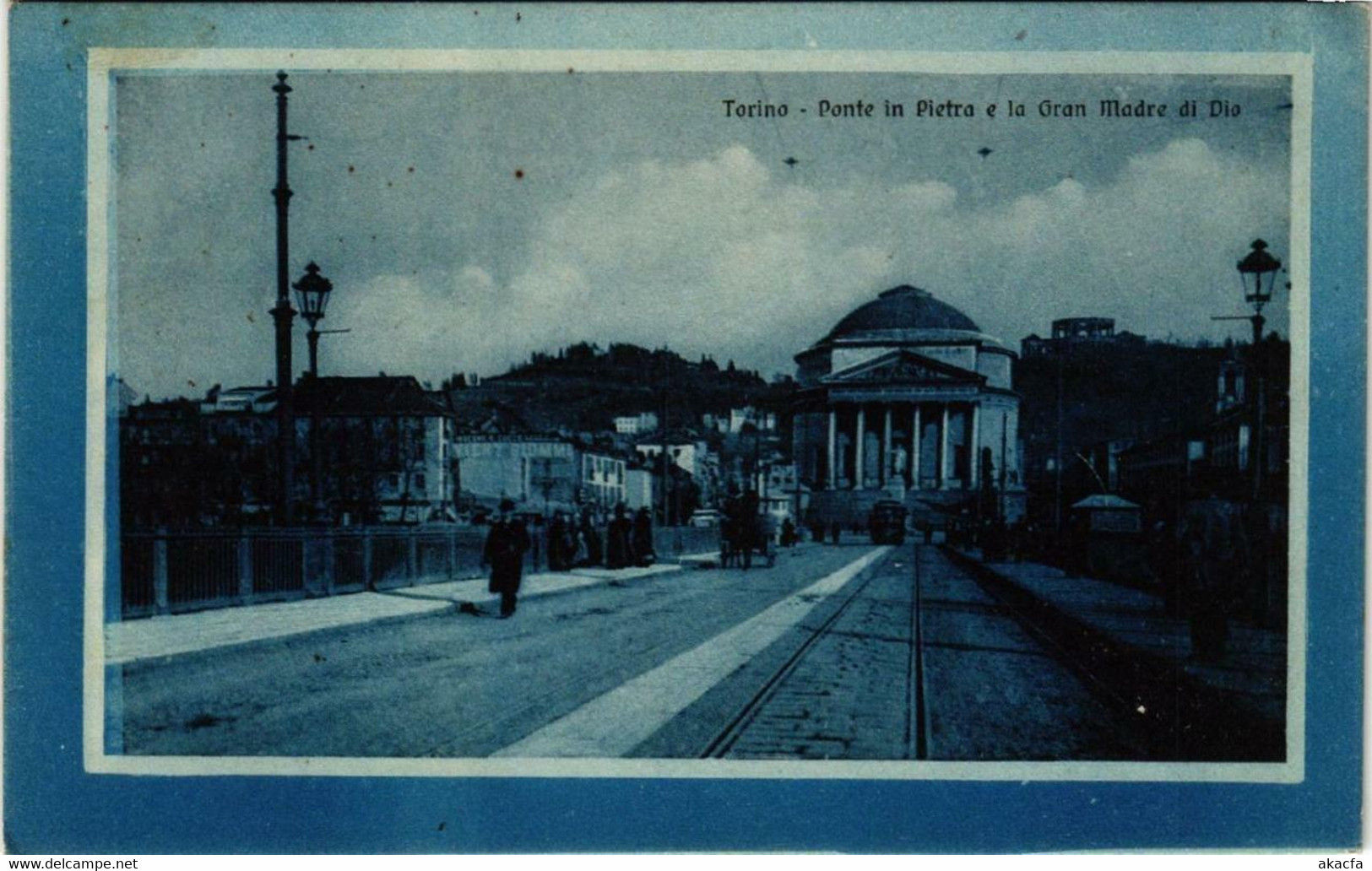 CPA AK TORINO Ponte In Pietra E La Gran Madre Di Dio ITALY (540543) - Bruggen