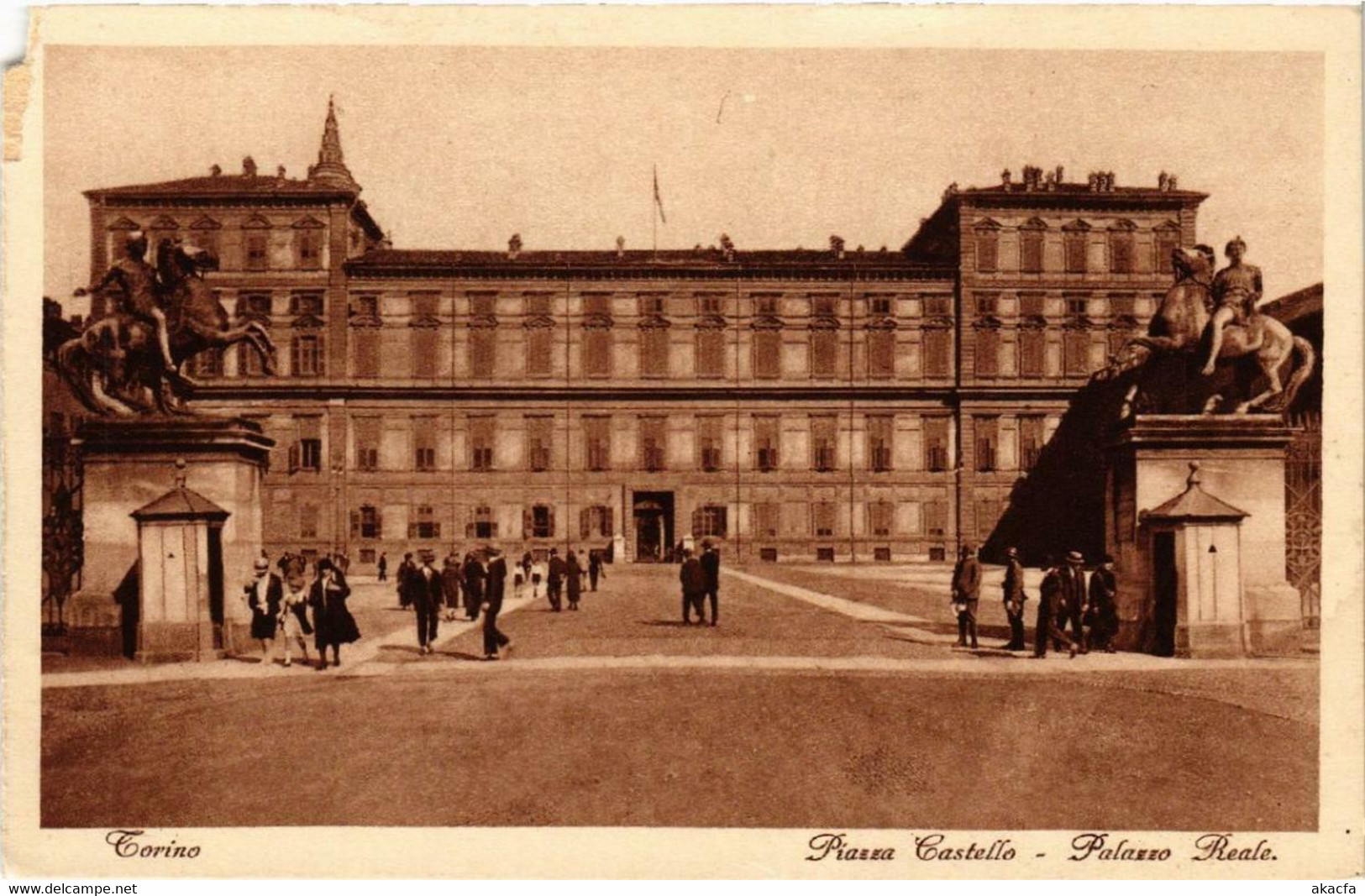 CPA AK TORINO Piazza Castello, Palazzo Reale ITALY (540545) - Palazzo Reale