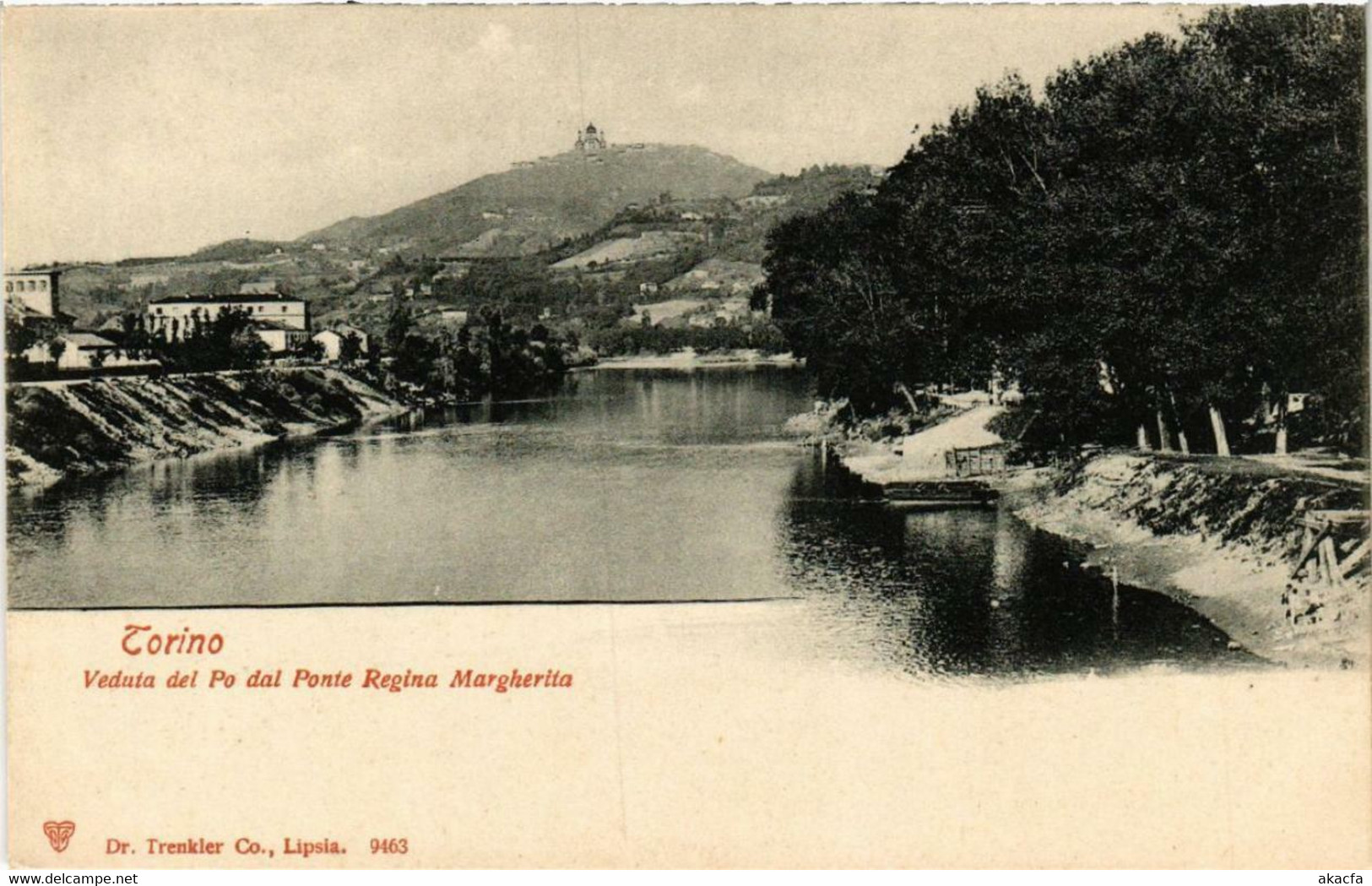 CPA AK TORINO Veduta Del Po Dal Ponte Regina Margherita ITALY (540561) - Ponts