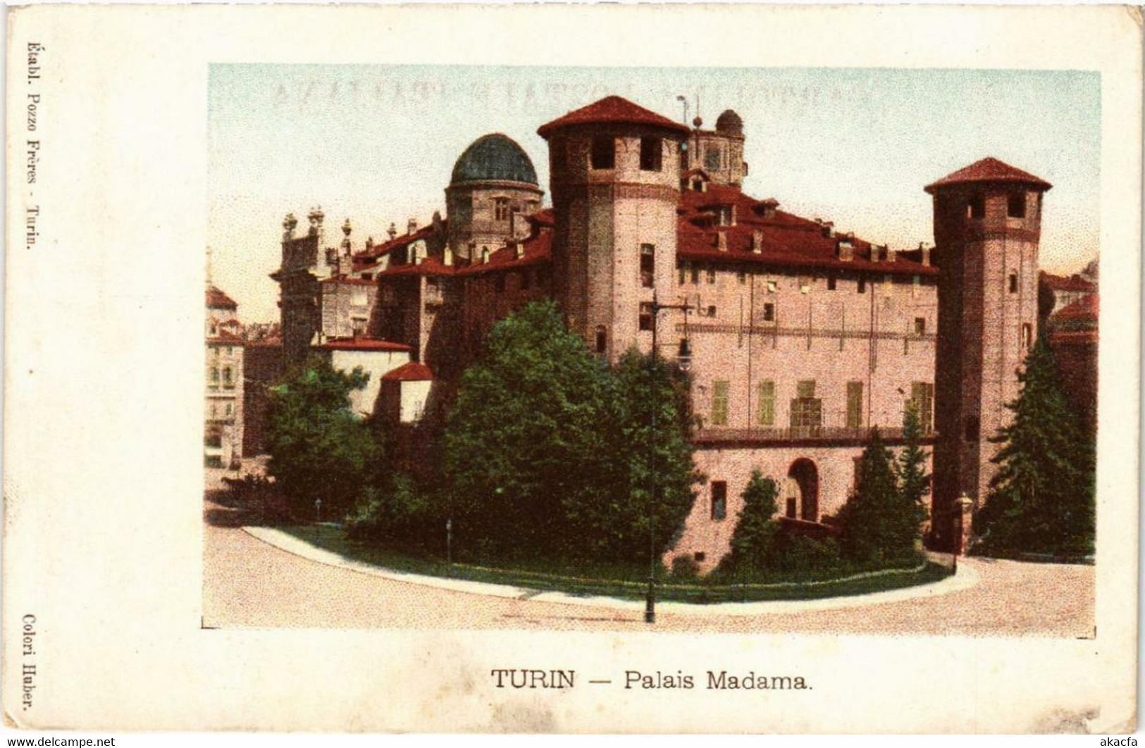 CPA AK Turin Palais Madama ITALY (540683) - Palazzo Madama