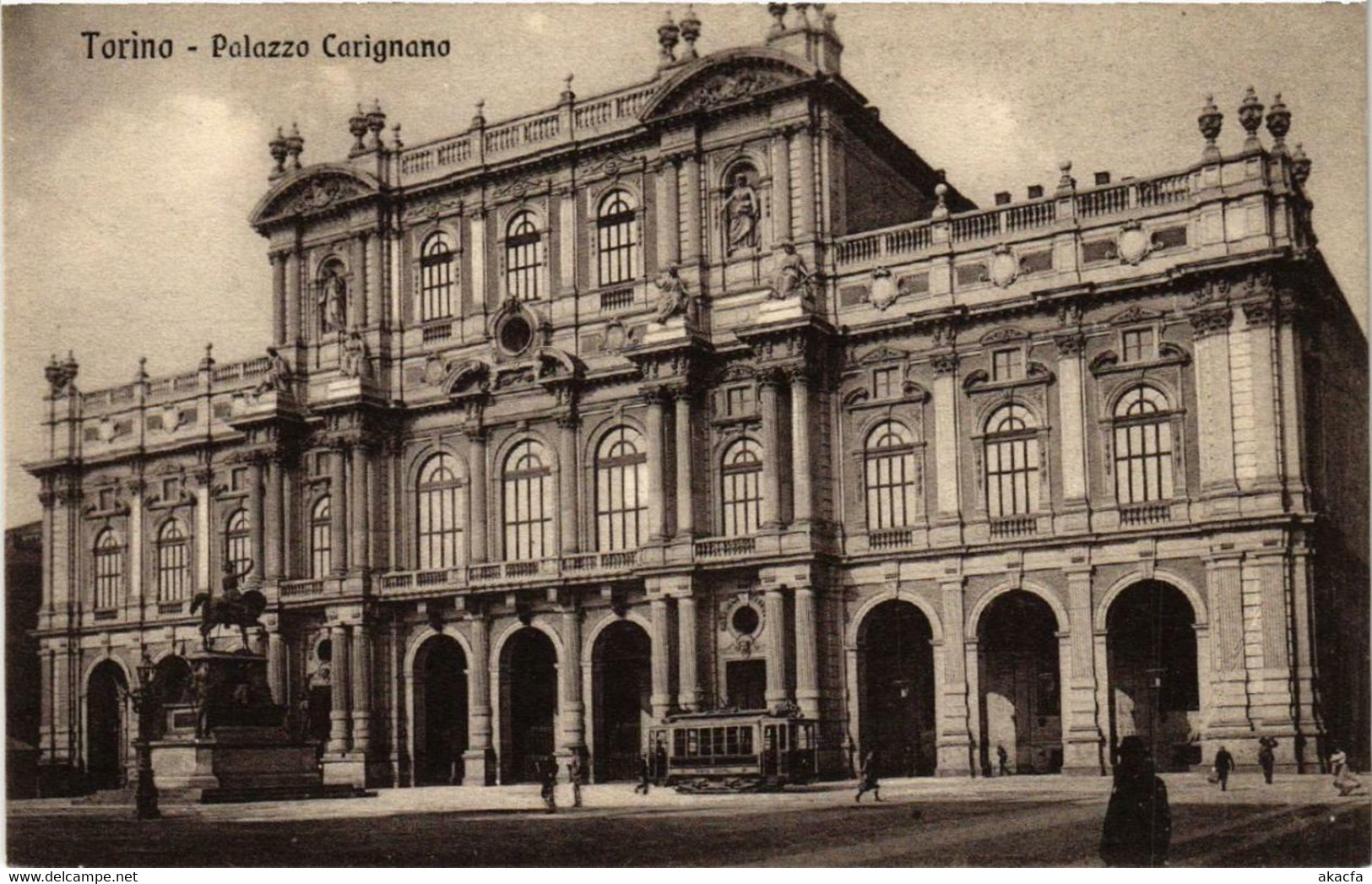 CPA AK TORINO Palazzo Carignano ITALY (540700) - Palazzo Carignano