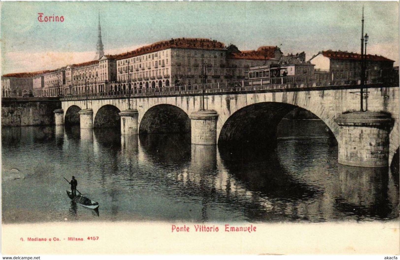 CPA AK TORINO Ponte Vittorio Emanuele ITALY (540761) - Ponts