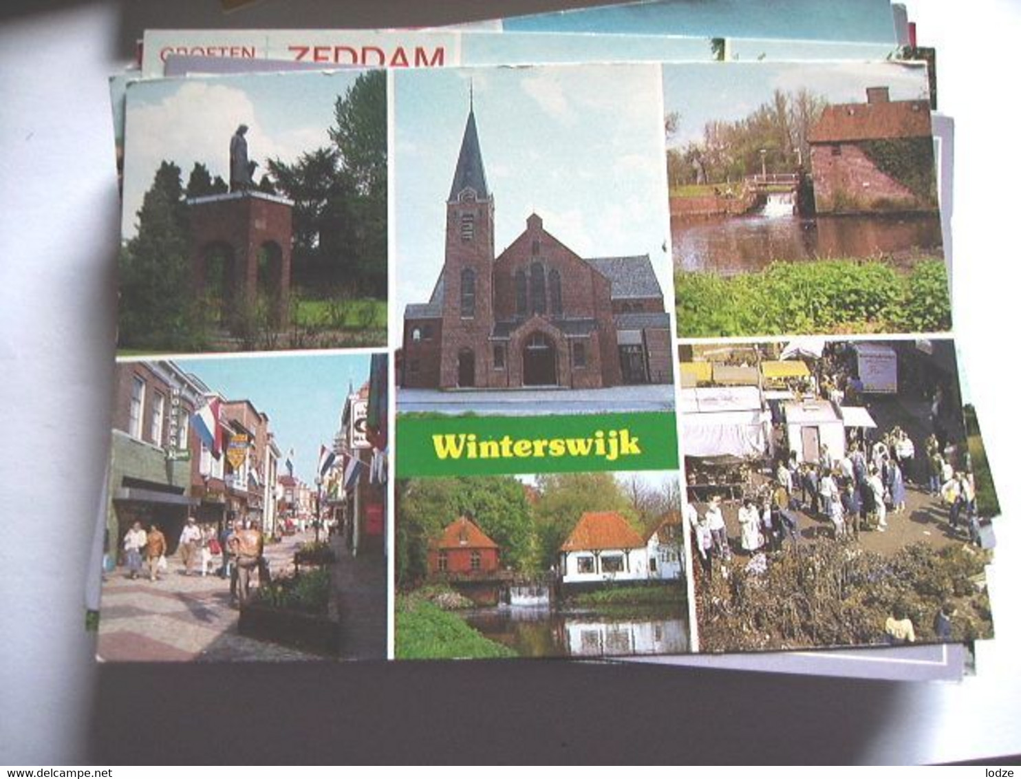Nederland Holland Pays Bas Winterswijk Met Kerk En Beeld - Winterswijk