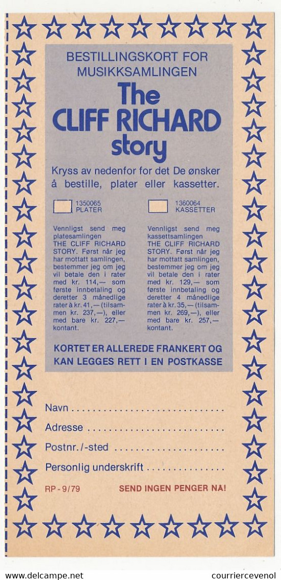 NORVEGE - Entier Publicitaire (Lettre) Oslo 1983 -  "Det Beste" - Voir Le Scan - Postwaardestukken