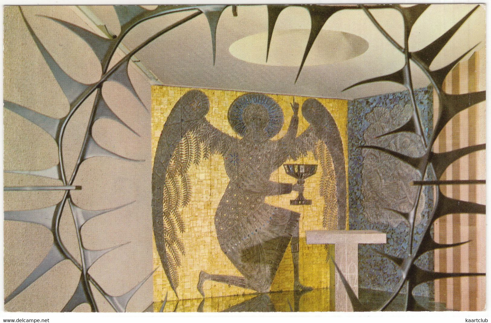 Coventry Cathedral - Mural In The Chapel Of Christ In Gethsemane - Coventry