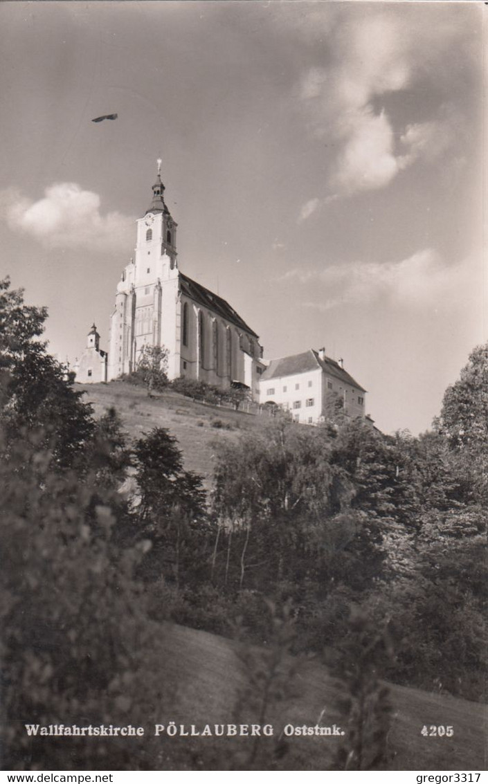 6636) PÖLLAUBERG - Oststeiermark - KIRCHE Haus - ALT !! - Pöllau