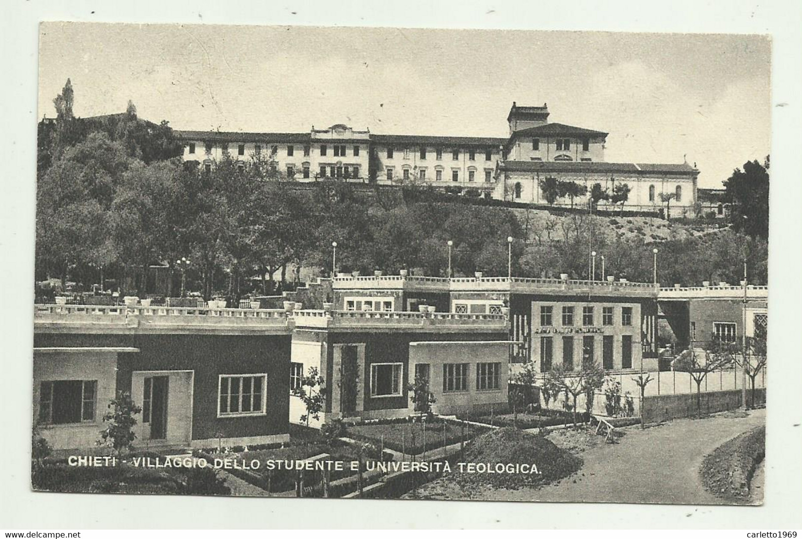 CHIETI - VILLAGGIO DELLO STUDENTE E UNIVERSITA' TEOLOGICA  1949   VIAGGIATA  FP - Teramo