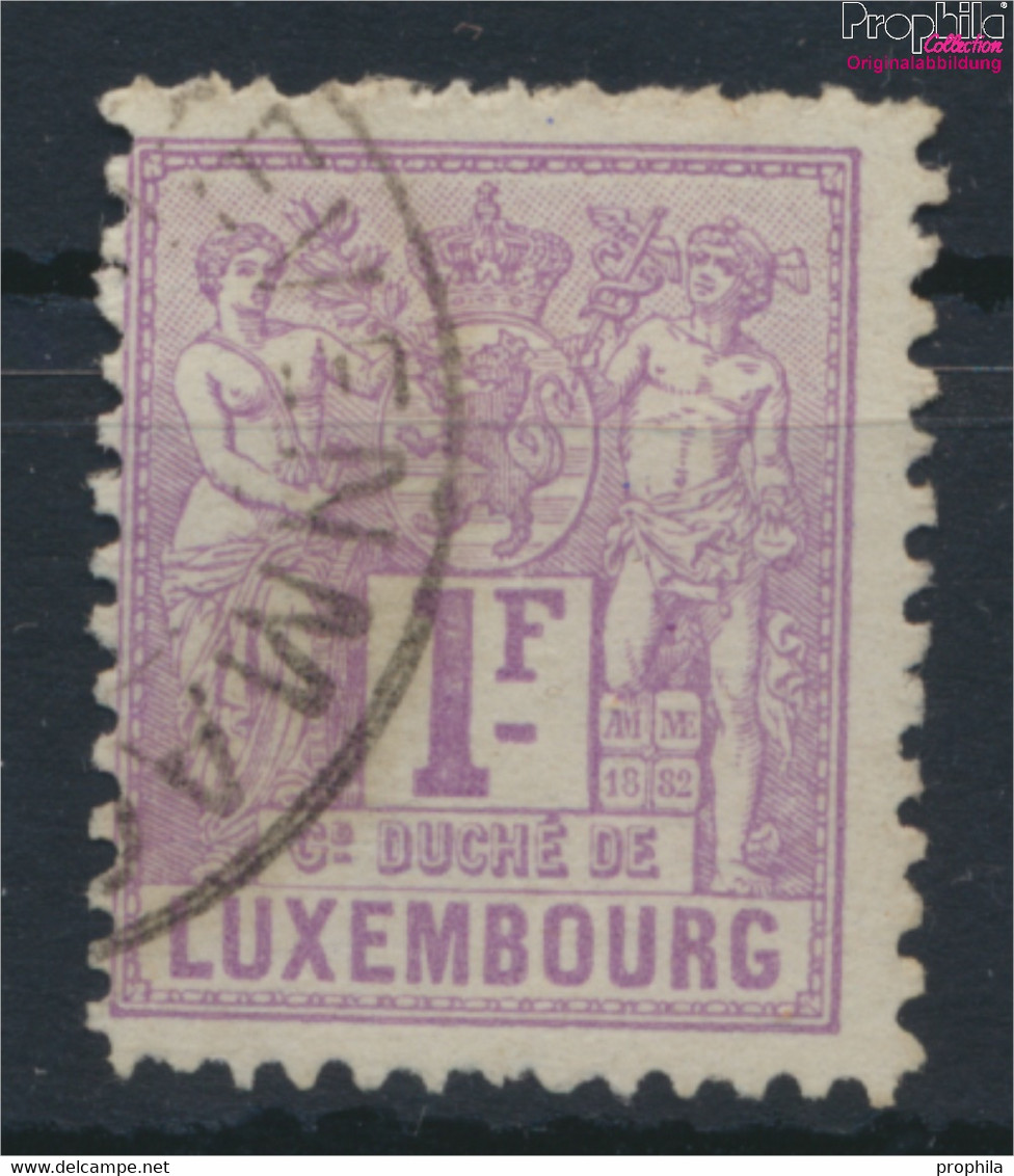 Luxemburg 55A Fein (B-Qualität) Gestempelt 1882 Alegorie (9633786 - 1882 Allégorie
