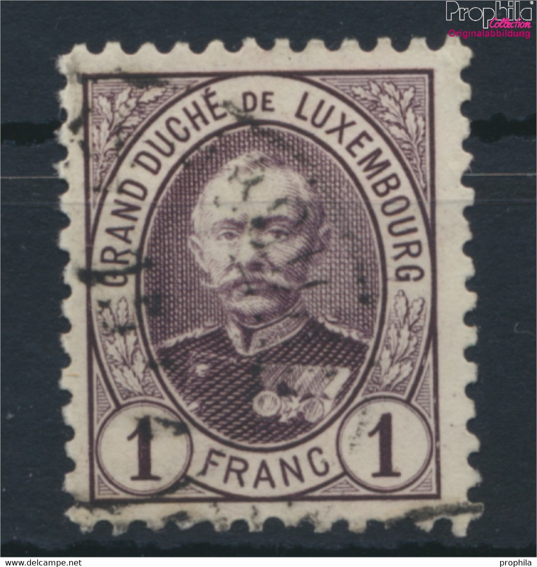 Luxemburg 64D Gestempelt 1891 Adolf (9633785 - 1891 Adolphe De Face