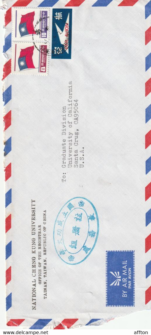 Taiwan Old Cover Mailed - Lettres & Documents