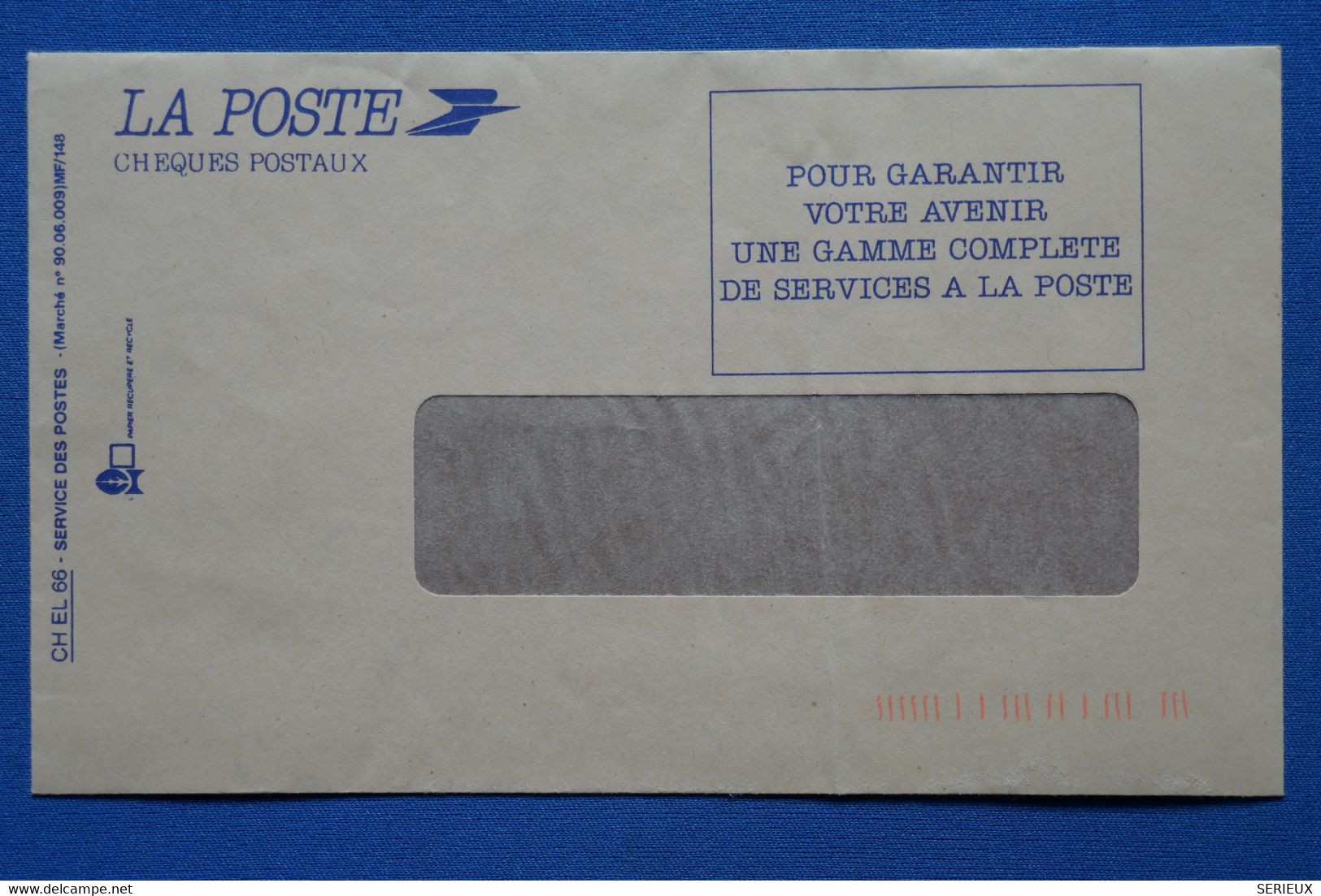I 3  FRANCE  BELLE LETTRE    1990 LA POSTE PUBLICITE POUR TIMBRES DE COLLECTION S - Used Stamps