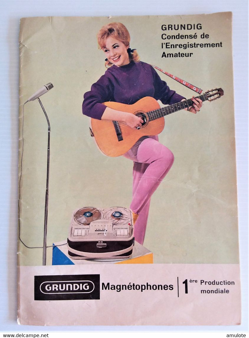 Catalogue Grundig - Magnétophone à Bande Magnétique - Libros Y Esbozos