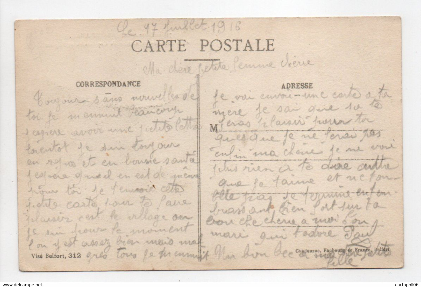 - CPA SAINT-AMARIN (68) - Vieille Fontaine Et L'Eglise 1916 - Edition Chadourne 970 - - Saint Amarin