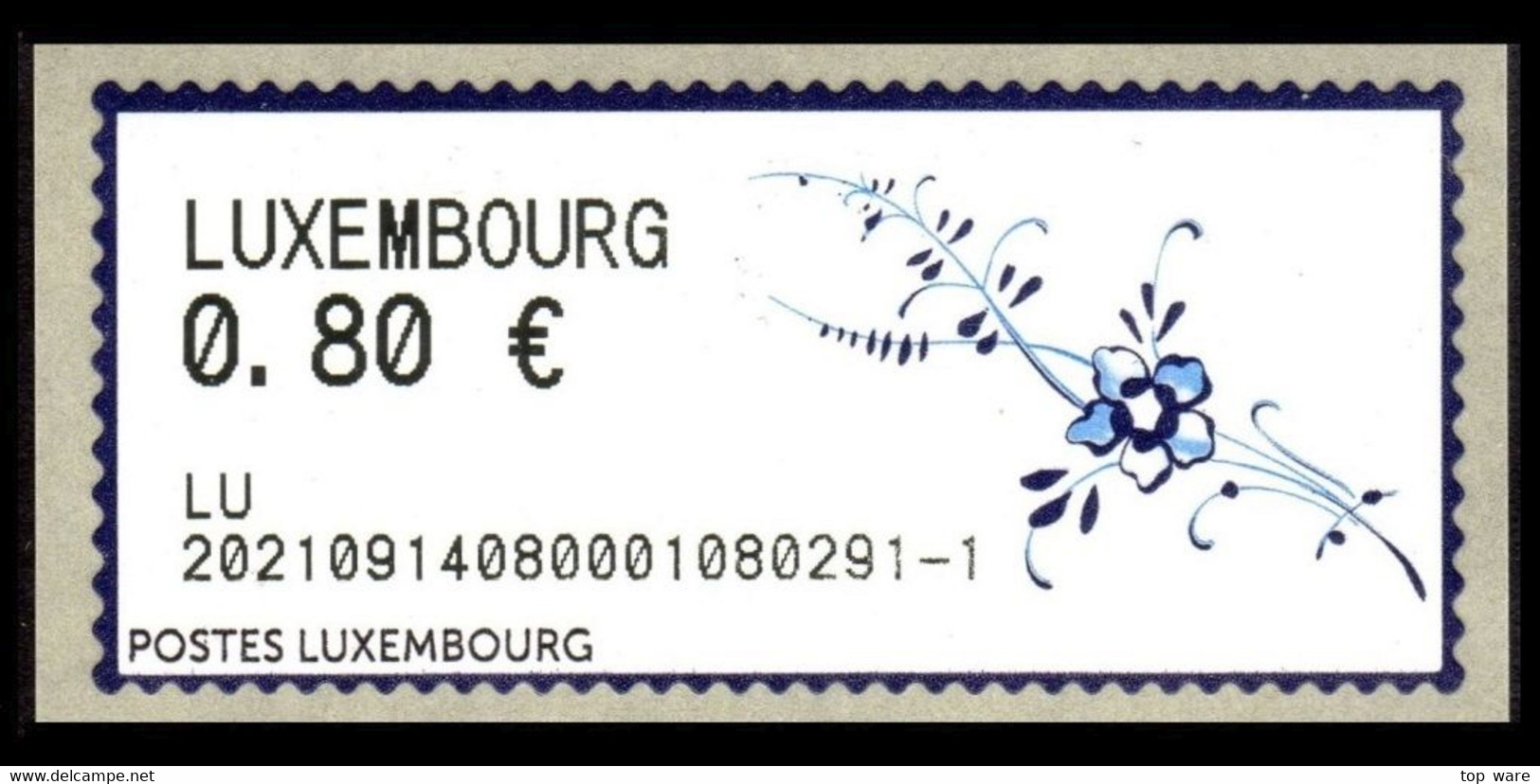 Luxemburg Luxembourg Timbres ATM 1-9 / Automatenmarken 1983-2021 komplett, postfrisch / distributeurs etiquetas