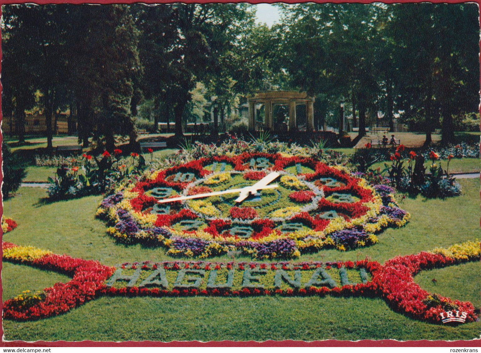 Horloge Florale Bloemenhorloge Bloemen Horloge Bas Rhin Haguenau - Haguenau