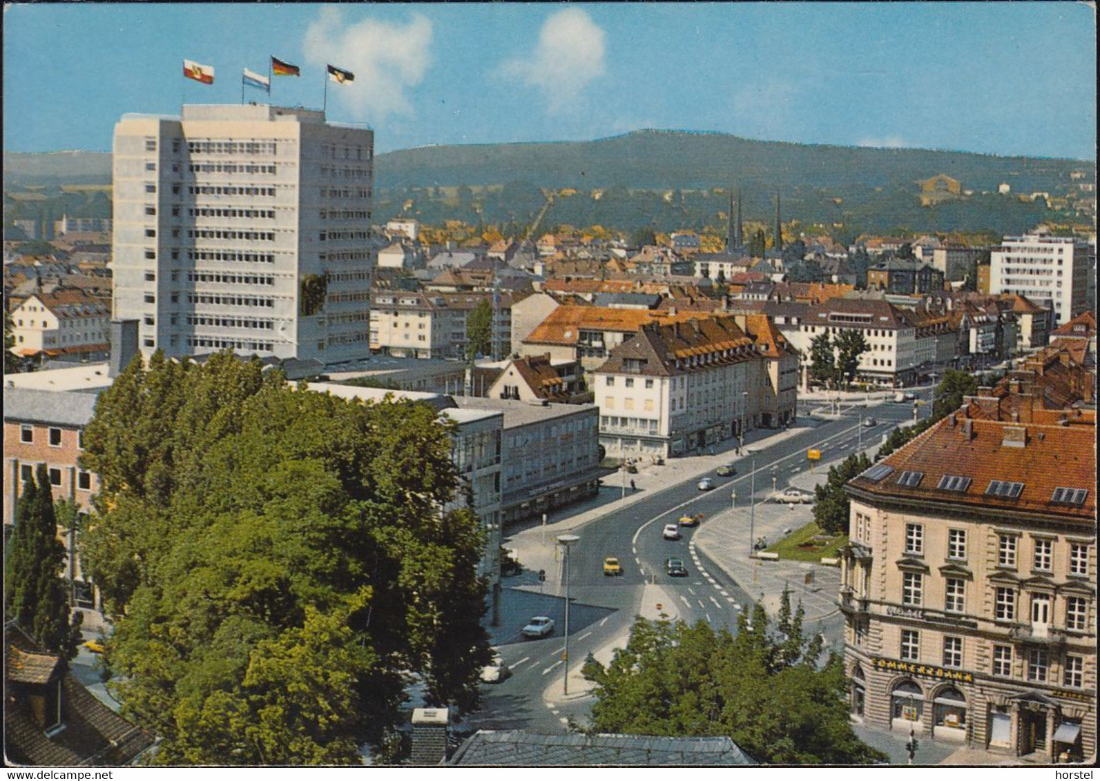 D-95444 Bayreuth - Neues Rathaus - Luitpoldplatz - Straßenansicht - Cars - Bayreuth