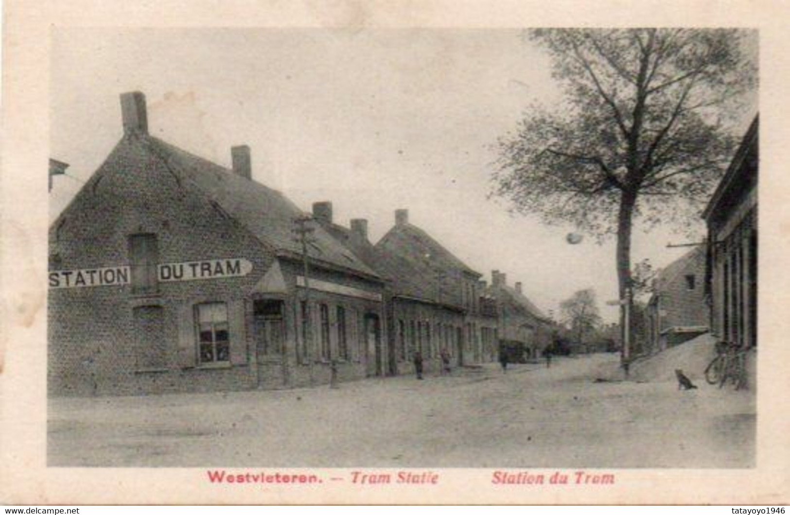 Westvleteren  Tram Statie  Station Du Tram N'a Pas Voyagé - Vleteren