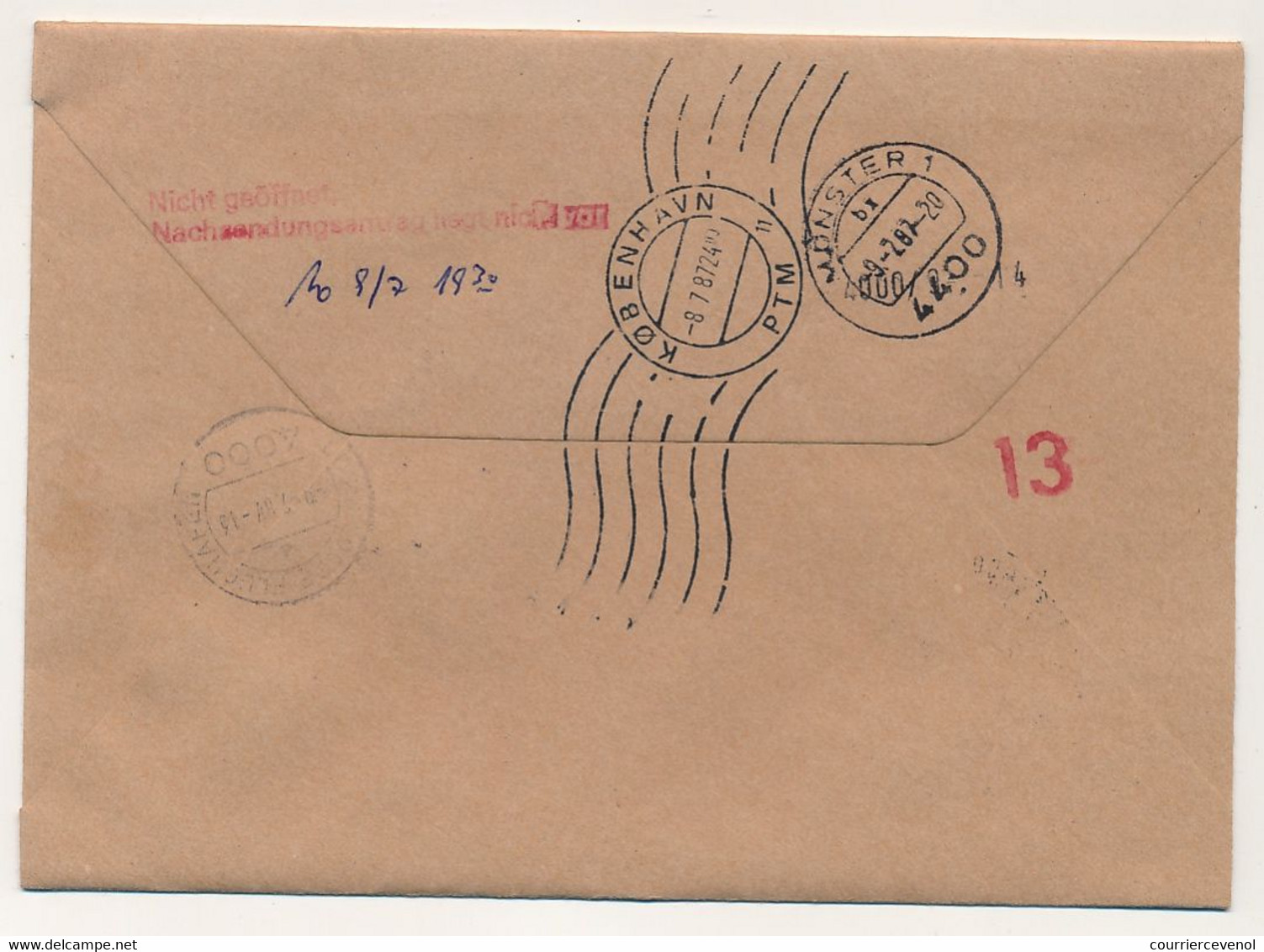 GROENLAND - 6 Enveloppes Affranchissements Composés Divers, Toutes En Exprès - 1984 à 1987 - Brieven En Documenten