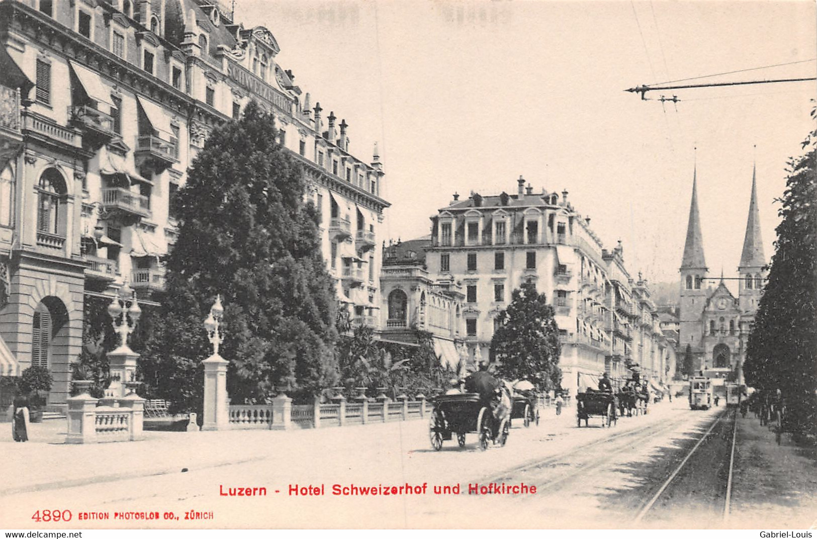 Luzern Hotel Schweizerhof Und Hofkiche - Lucerna