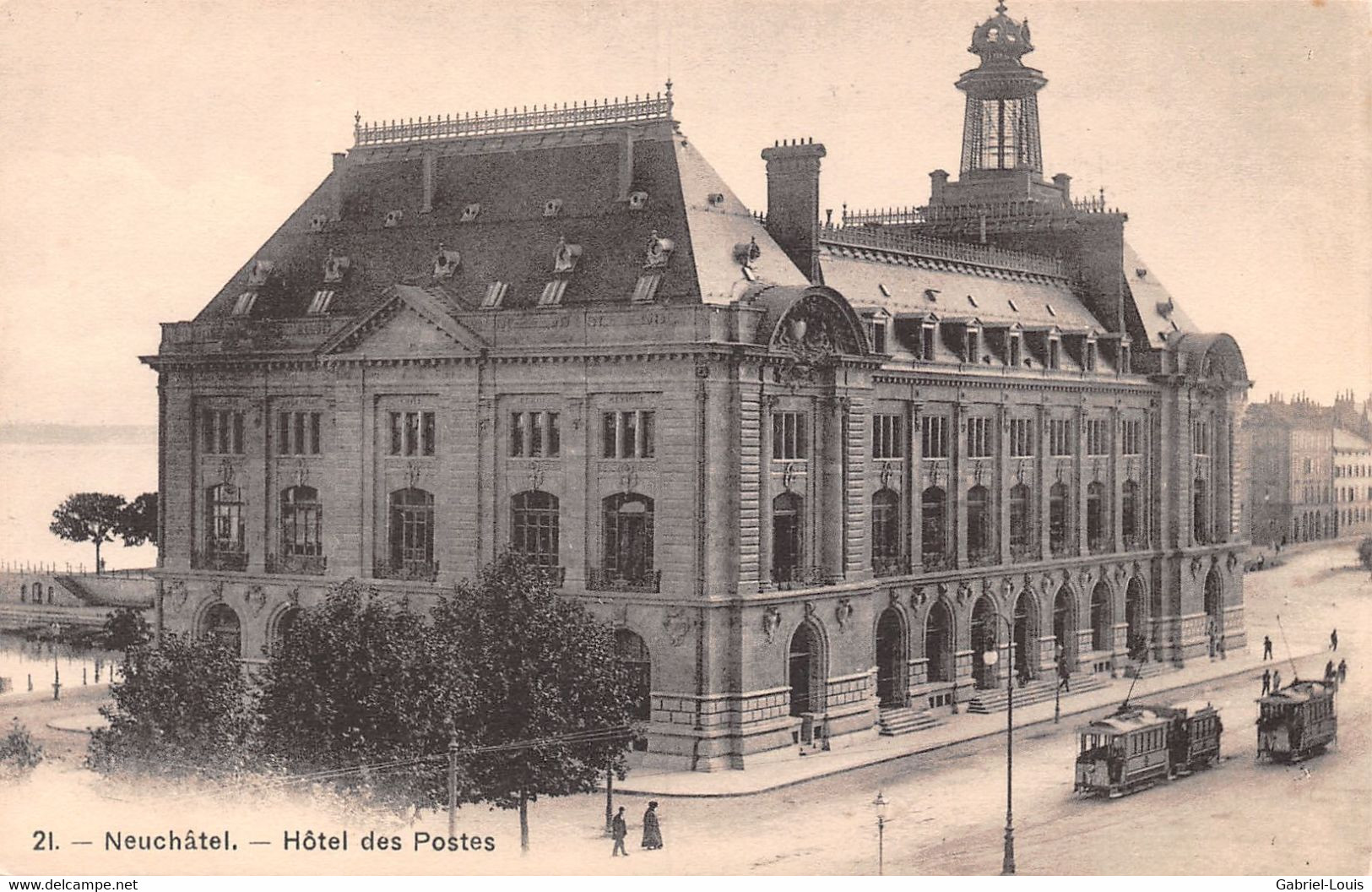 Neuchâtel Hôtel Des Postes - Tram - Neuchâtel