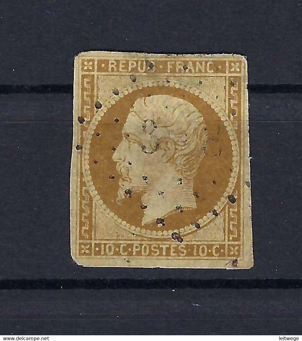 Frankreich Mi.8a Gestempelt Kat.700,-€ - 1852 Louis-Napoléon