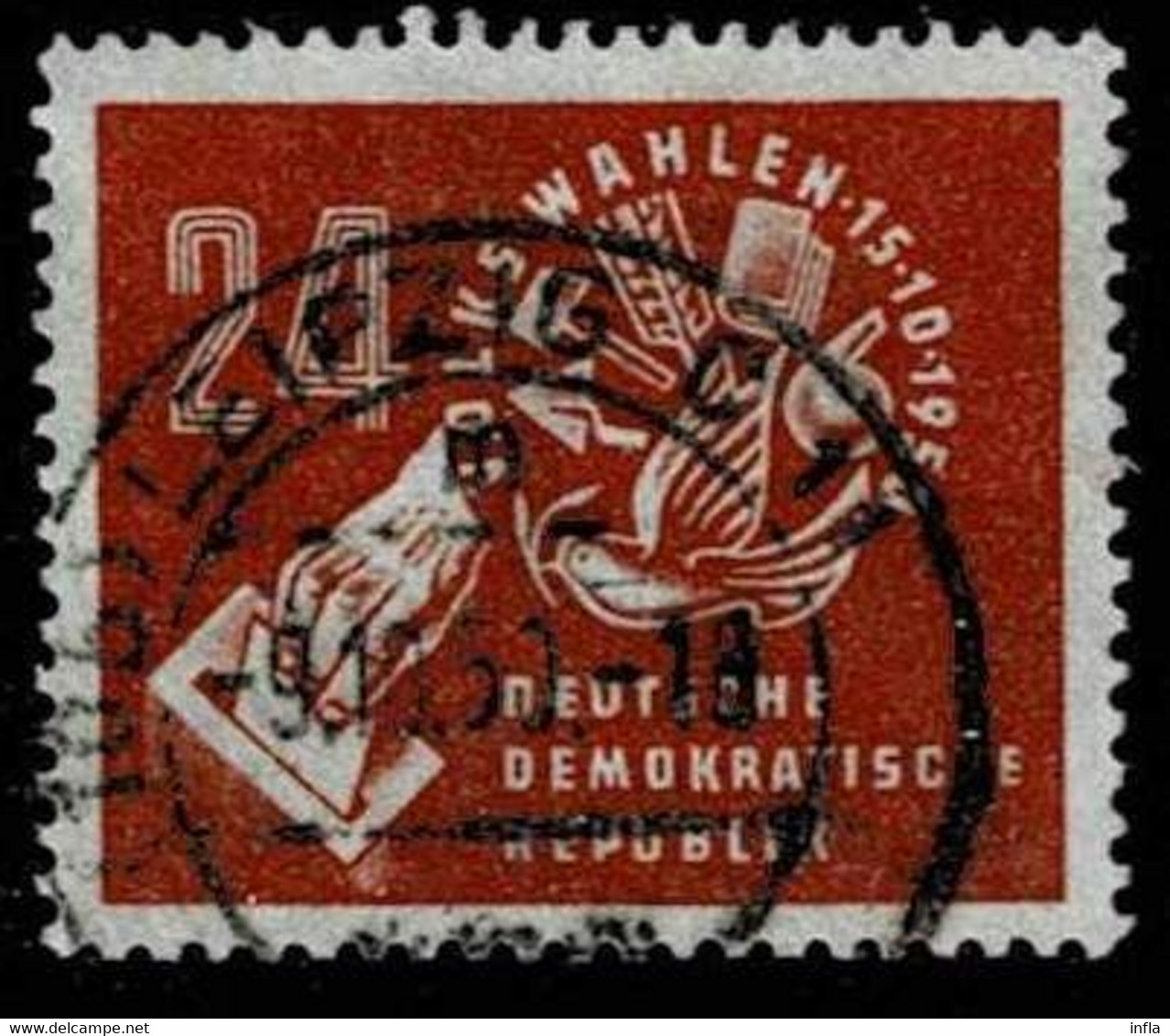 DDR 1950,Michel#  275 O - Used Stamps