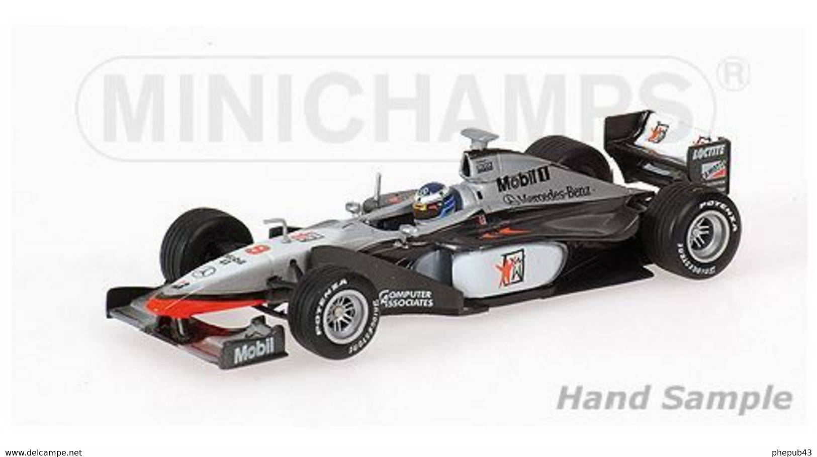 McLaren Mercedes MP4/13 - Mika Hakkinen - W-C 1998 #8 - Minichamps - Minichamps