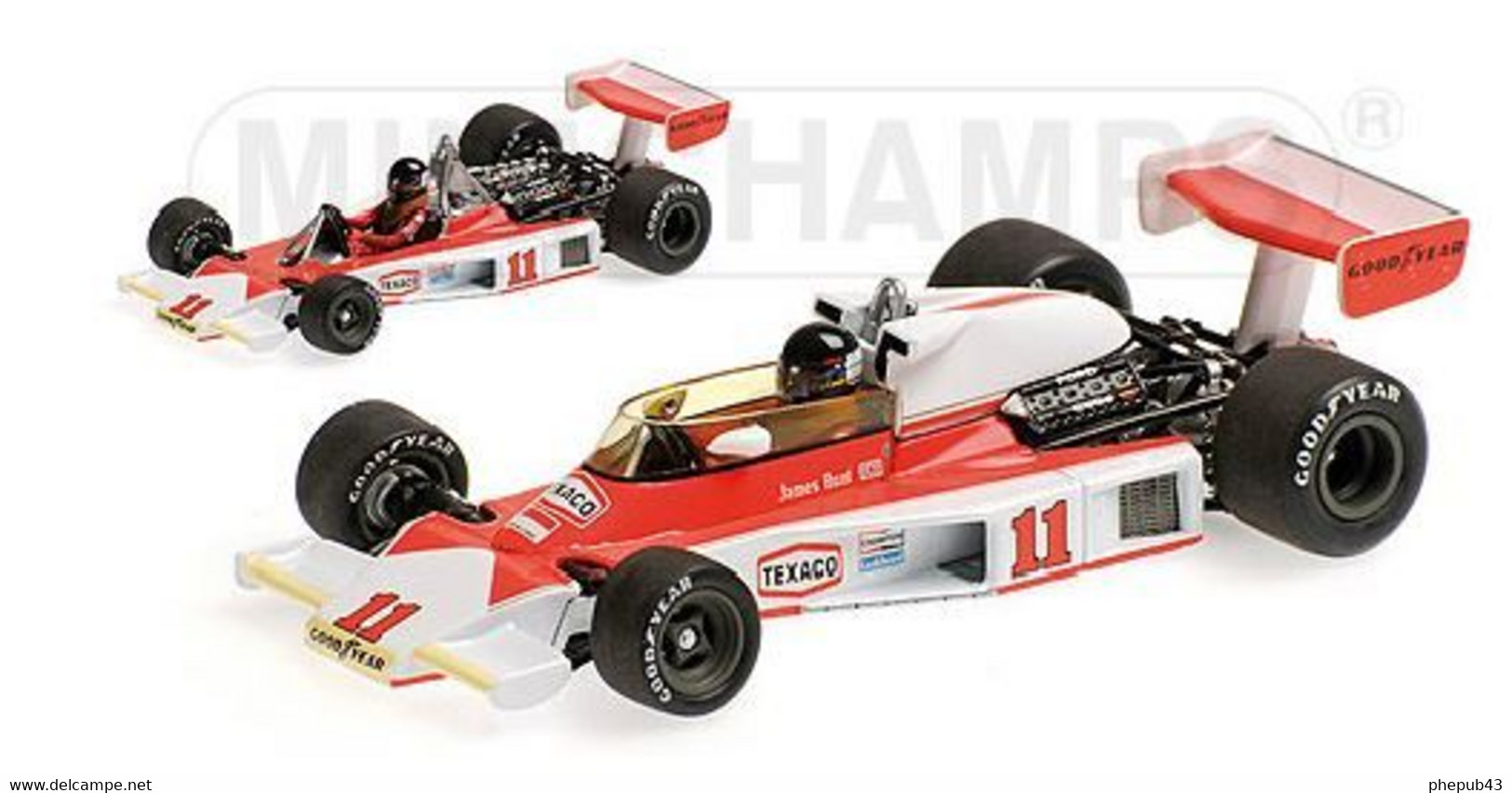 McLaren Ford M23 - Marlboro - James Hunt - 1st Dutch GP 1976 #11 - Minichamps - Minichamps