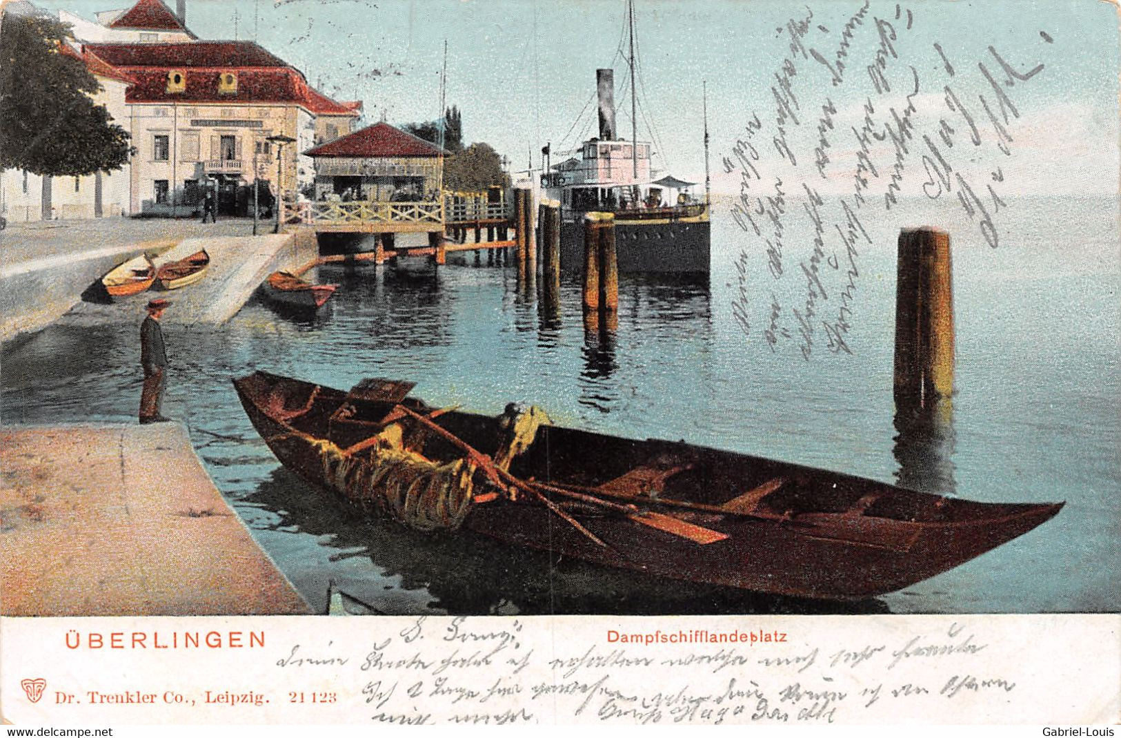 Uberlingen Dampfschifflandeplatz - Bateau à Vapeur - Boat -  Dampfschiff - Überlingen