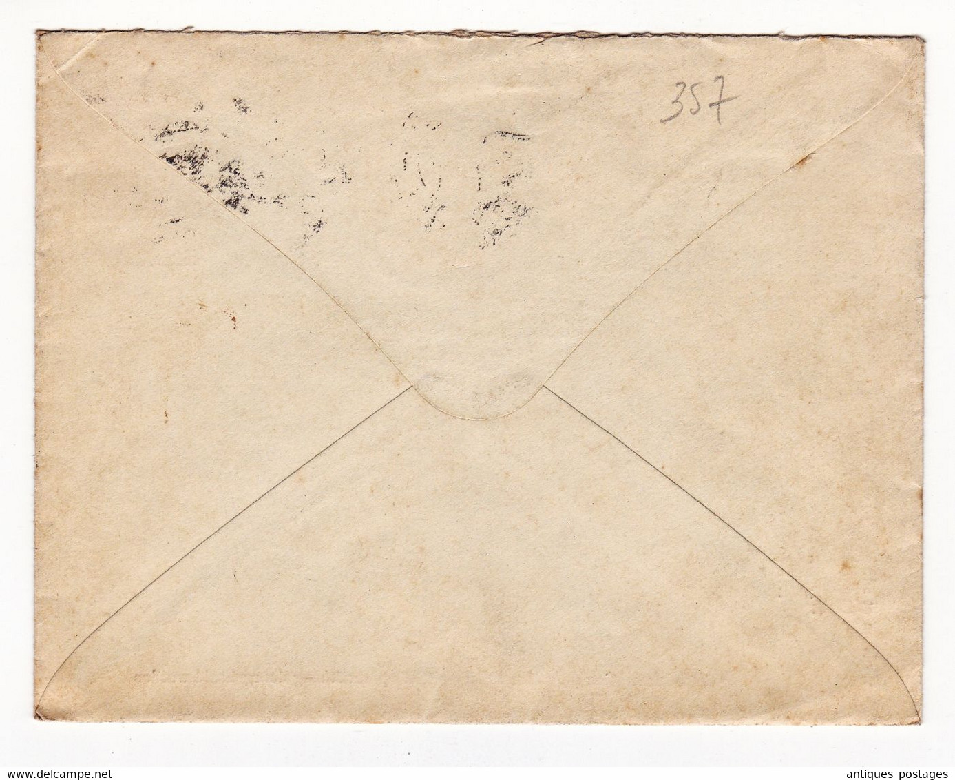 Lettre 1911 Belgique Enveloppe Entier Postal Bruxelles Léopold II - 1912 Pellens