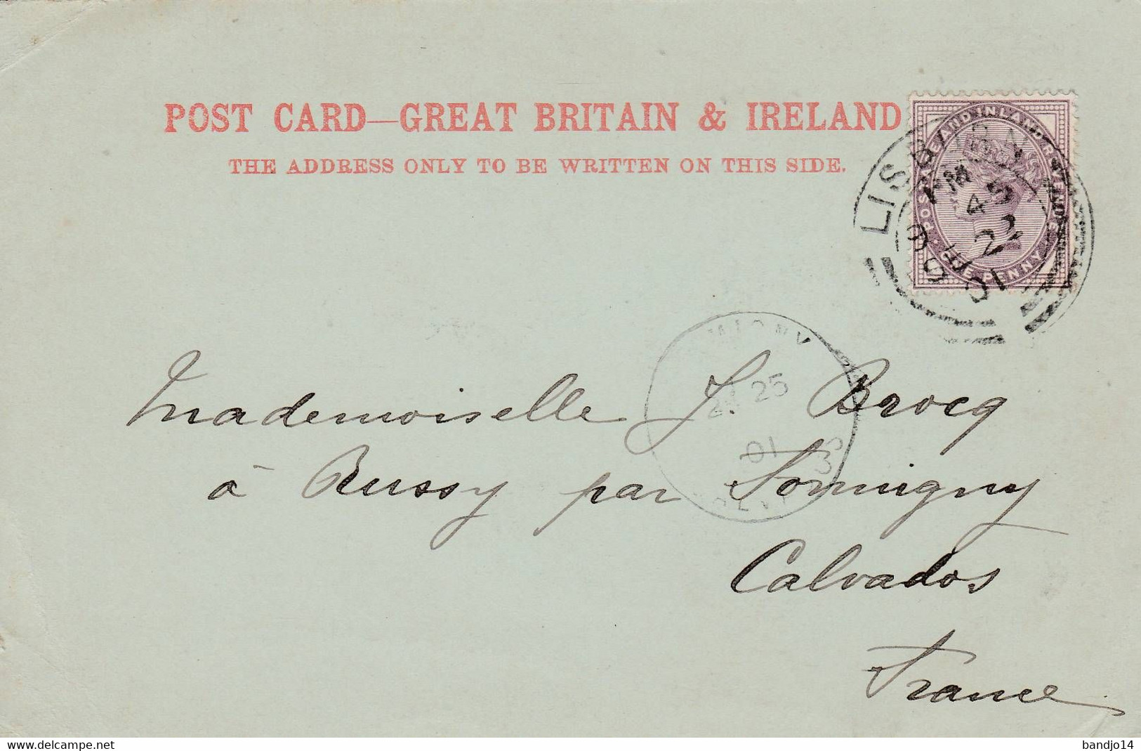 1901 - Belfast - Botanic Gardens  - Scan Recto-verso - Antrim