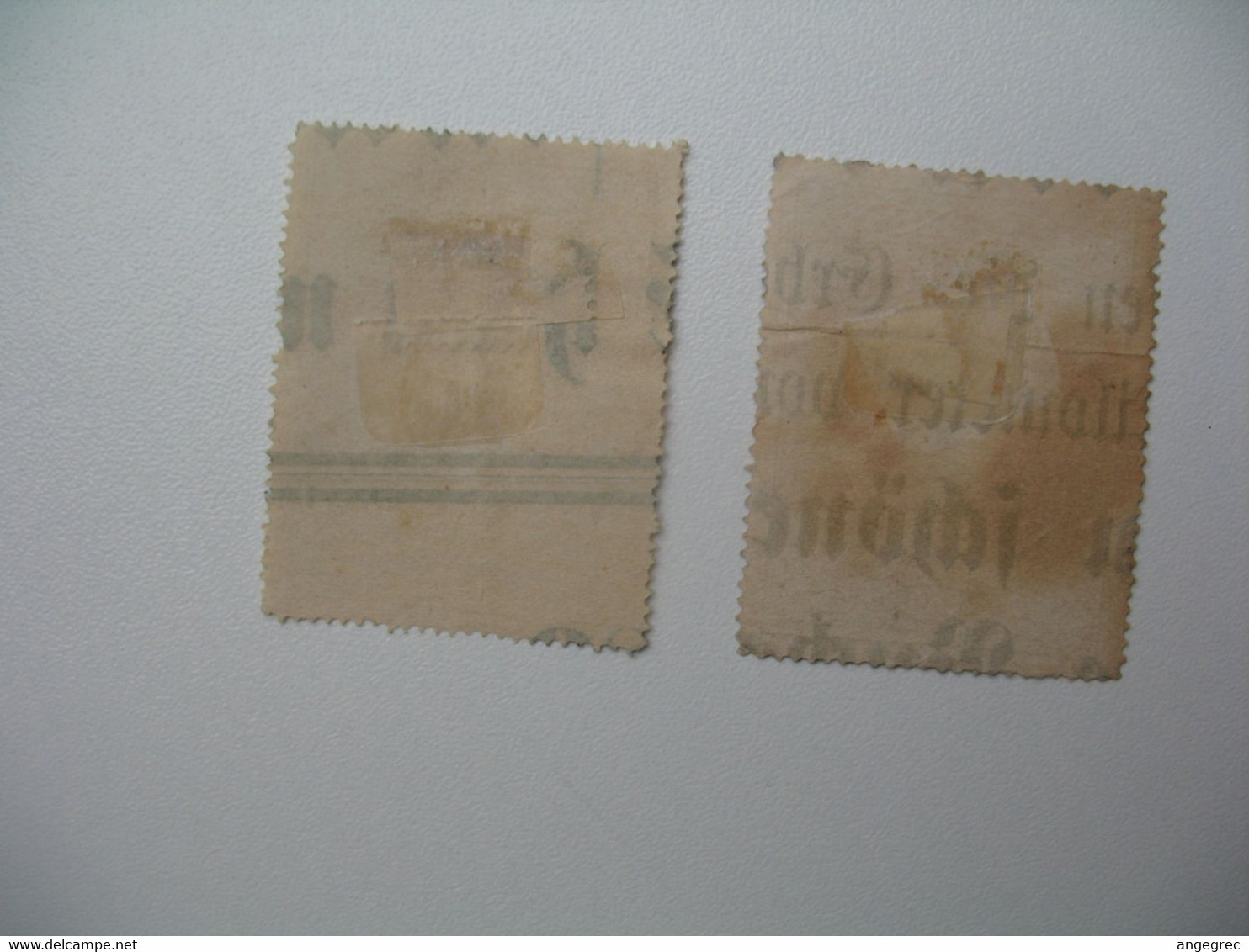 Fiscaux Lot   Stamp Duty  Luxembourg  Timbre Pour Affiche     à Voir - Revenue Stamps