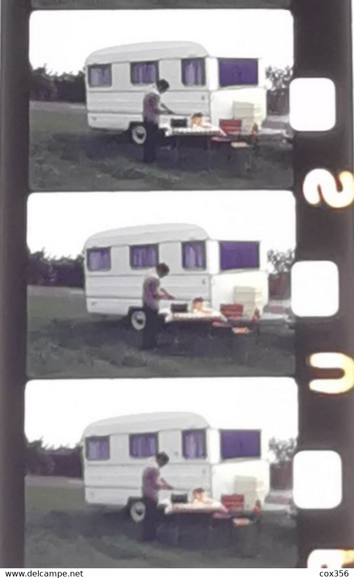 Film Super 8 Vacances En RENAULT 16 Et Caravane 1974 - Bobines De Films: 35mm - 16mm - 9,5+8+S8mm