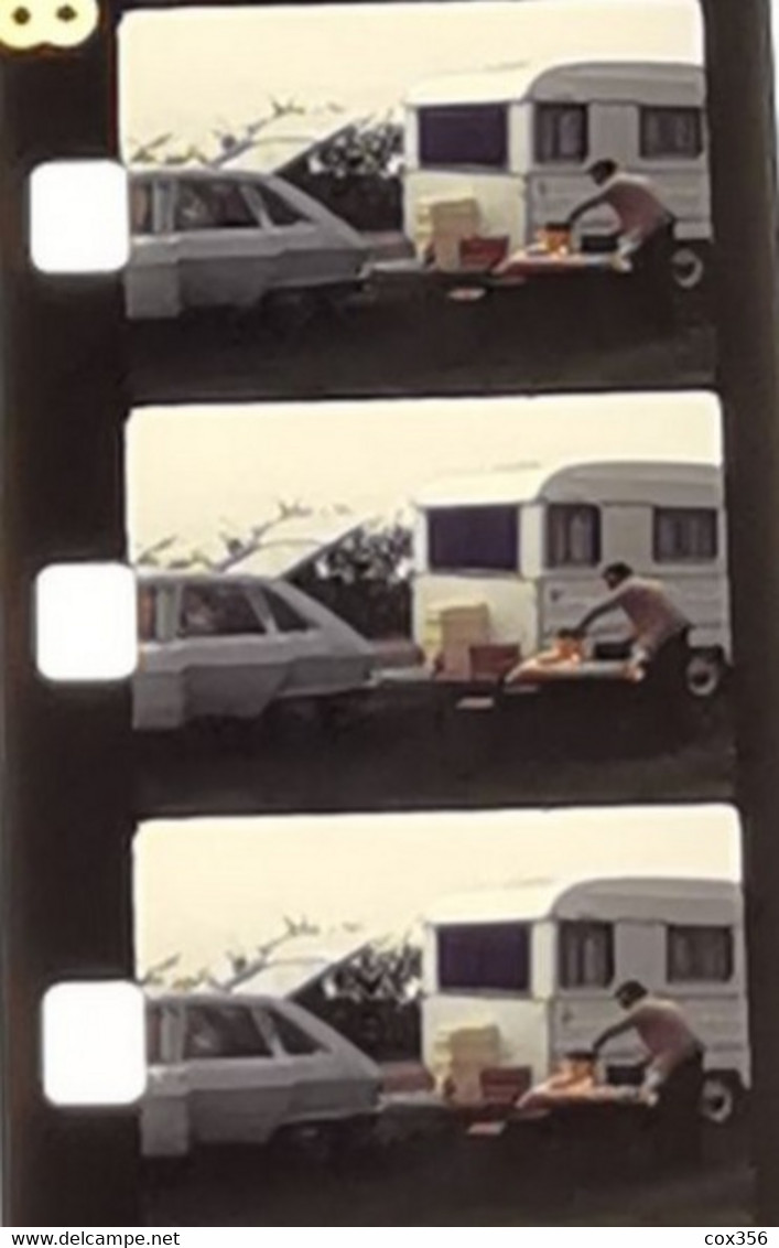 Film Super 8 Vacances En RENAULT 16 Et Caravane 1974 - Bobines De Films: 35mm - 16mm - 9,5+8+S8mm