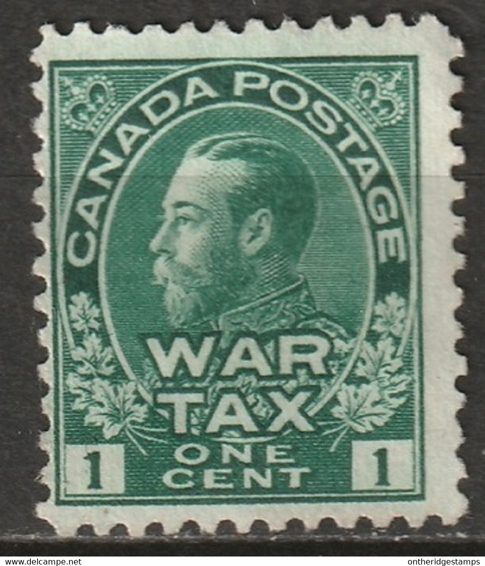 Canada 1915 Sc MR1  War Tax MNG(*) - Tassa Di Guerra