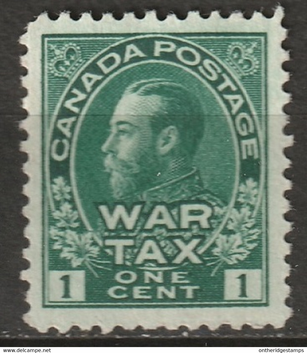 Canada 1915 Sc MR1  War Tax MNG(*) - Tassa Di Guerra