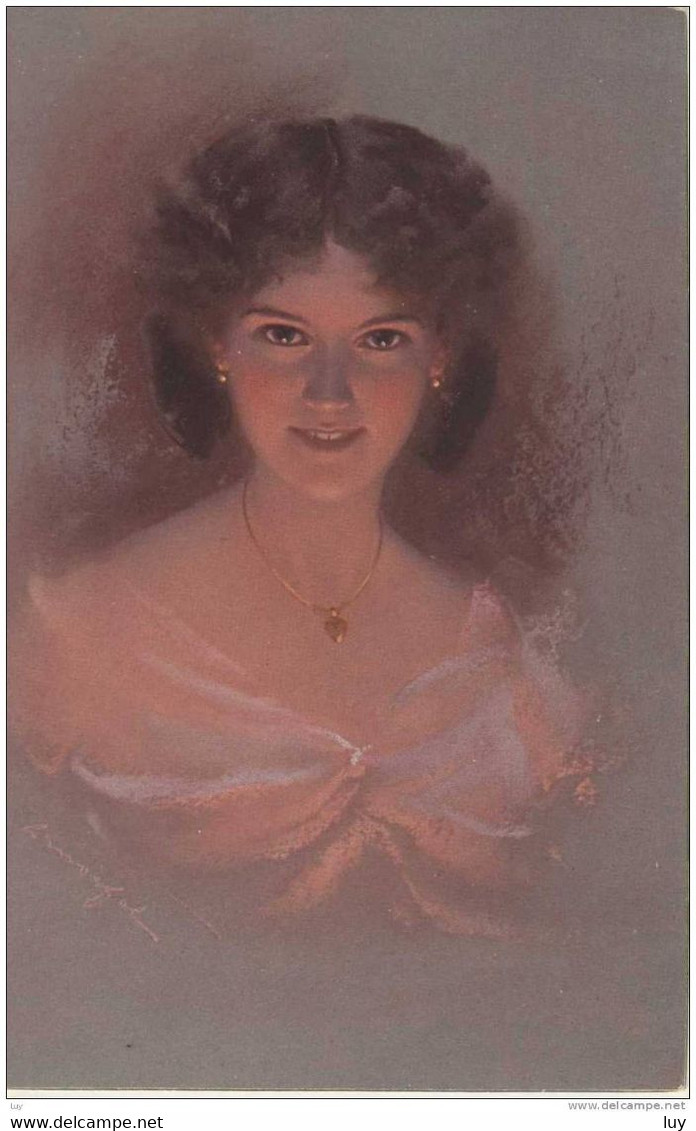 CP D'Art 1912 - Belle Jeune Femme élégante, Elegante Junge Frau - Knoefel, Ludwig