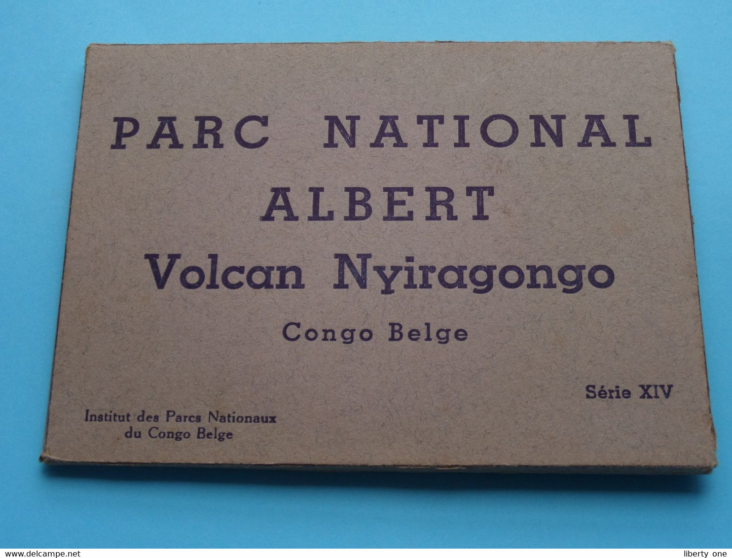 PARC NATIONAL ALBERT Volcan Nyamuragira Congo Belge - Série XIV ( Carnet De 10 Cartes ) Anno 19?? ( See / Voir Foto ) ! - Lubumbashi