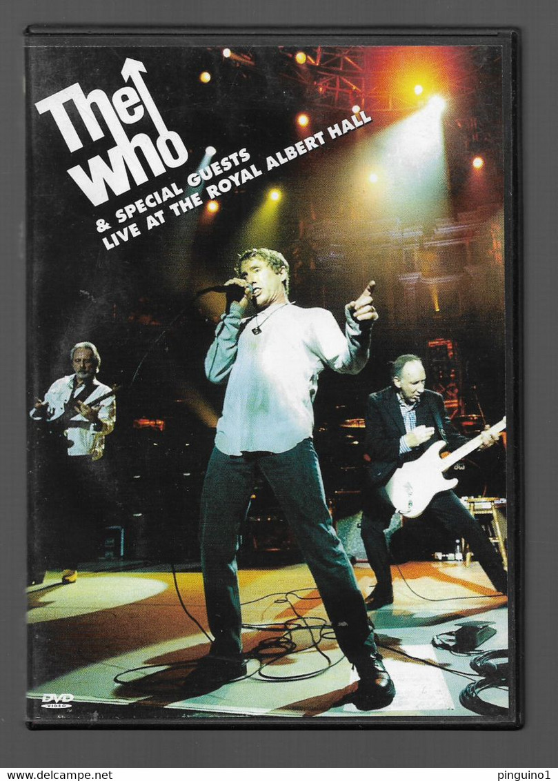 The Who & Special Guests Live At The Royal Albert Hall Dvd - DVD Musicaux