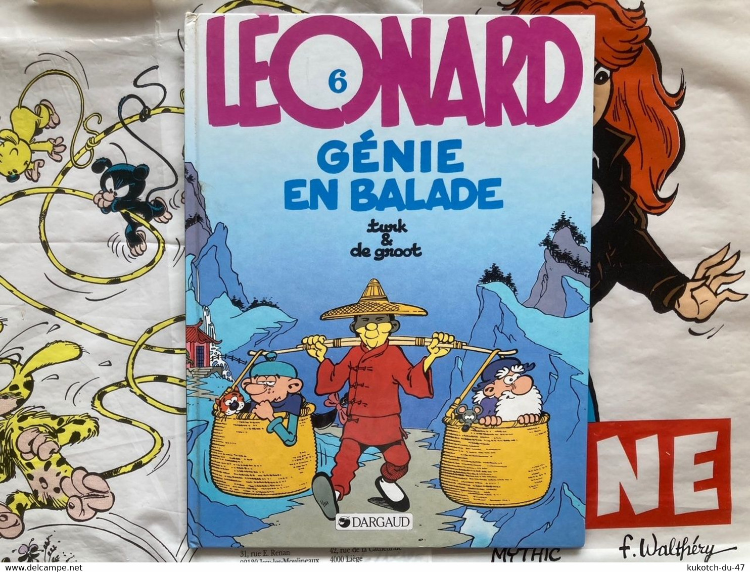 BD Léonard - Génie En Balade - (1991) - Léonard