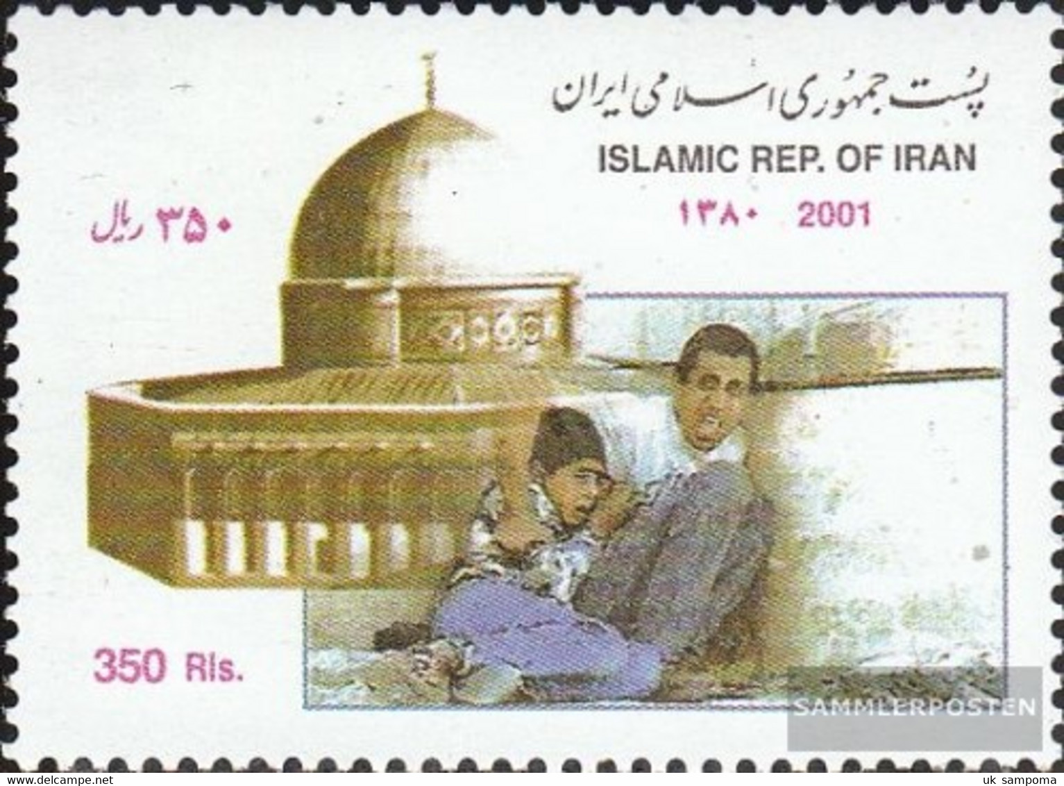 Iran (Persia) 2853 (complete Issue) Unmounted Mint / Never Hinged 2001 Palästinensischer Uprising - Irán